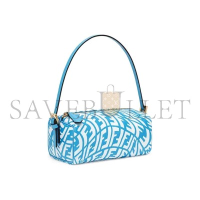 FENDI MINI FF VERTIGO ZIP WRISTLET BAG 8BS050AFL1F1E8L (19*11*8cm)